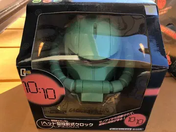 헤드형 디지털 시계 건담풍 민트 그린