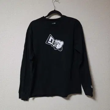 NEW ERA 뉴에라 x 별의 커비 콜라보 롱T 블랙 L