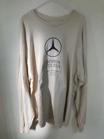 Kanye West DONDA 애틀랜타 L/S 티셔츠