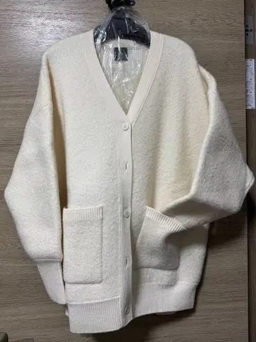 스픽 앤 스팬 부클레 더블 페이스 가디건