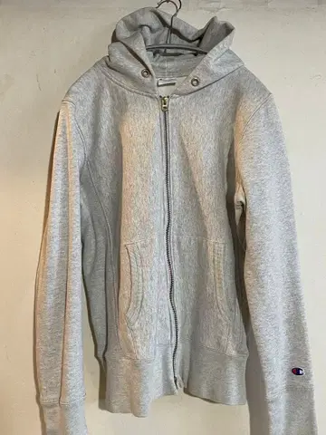 Champion 리버스 위브 후드티 XL 그레이