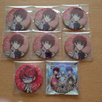 메테오라 캔뱃지 1주년 로제군 8개 세트