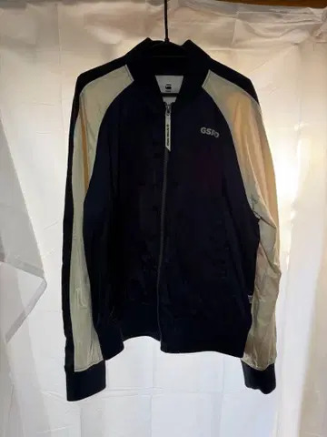 G-Star RAW 나일론 자켓 M 네이비/아이보리