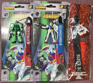 [ 미개봉 ] 기동전사 건담 피규어 스트랩 3종 세트