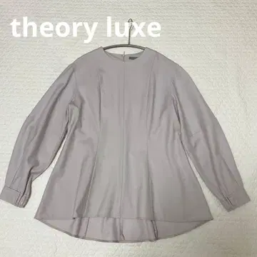 theory luxe 긴팔 블라우스 038 라이트 그레이