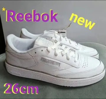 Reebok 클럽C 85 화이트 스니커즈 26cm 새상품