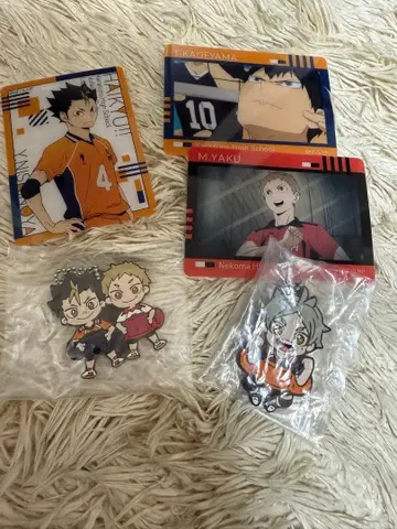 하이큐!! 캐릭터 굿즈 5세트