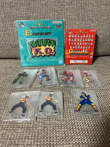 스트리트 파이터 제일복권 G상 아크릴 스탠드 러버 코스터