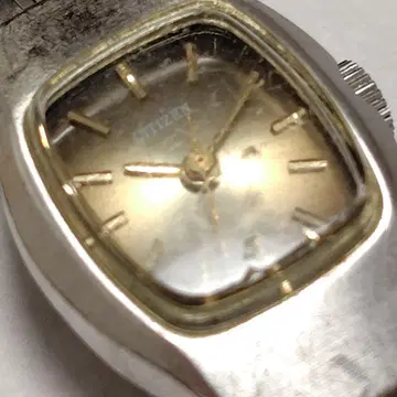 작동 확인 완료 CITIZEN 시티즌 여성용 수동 와인딩 시계 6800