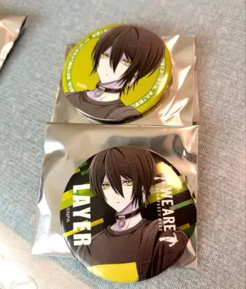 [#컴퍼스] 레이야 WEGO 콜라보 캔뱃지 2개 세트