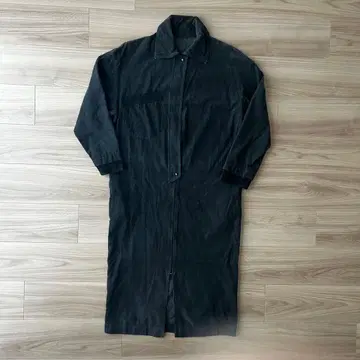 [ 세일 중 ] 롱 코트 이탈리아제 빈티지 데님풍 모드