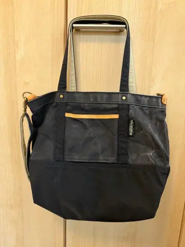 MASTER-PIECE x JOURNAL STANDARD 토트백 블랙