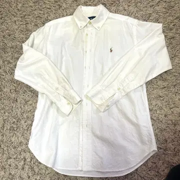 랄프 로렌 코튼 화이트 셔츠 사이즈 12