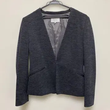 UNTITLED 노카라 자켓 그레이 사이즈 2