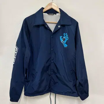 미사용 새상품 SANTA CRUZ 네이비 나일론 자켓 L