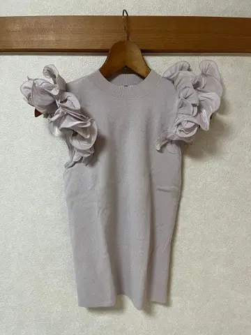 snidel 니트 슬리브리스