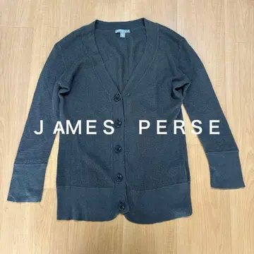 JAMES PERSE 다크 그레이 가디건 사이즈 2