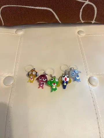 개구리 중사 케로로 메지루시 액세서리 가챠 전 5종 컴플리트 세트