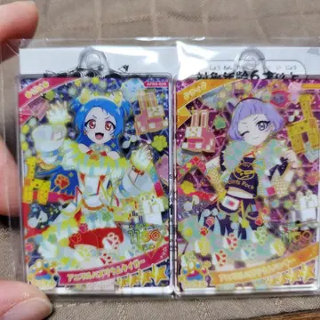 비밀의 아이프리 namco 아크릴 카드 키링 버즈리움 컬렉션