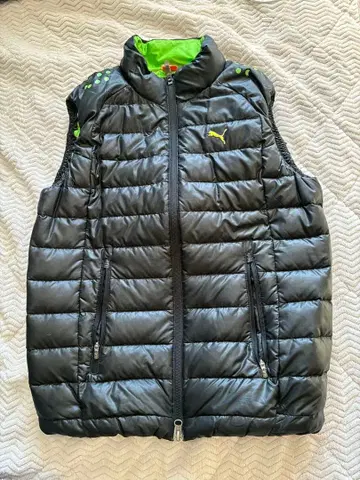 푸마 다운 베스트 M 사이즈