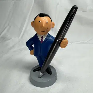 독일 ALFI 신사 펜 스탠드 홀더 입상 네이비