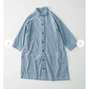 nest Robe 피그먼트 다이 코듀로이 코트