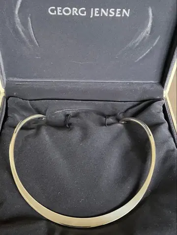 GeorgJensen 희귀 명품 A10A 초커 목걸이 925S 레어