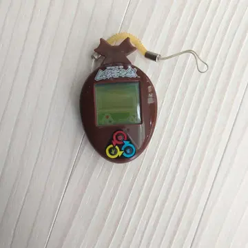 디지털 반려동물 브라운 키링 포함