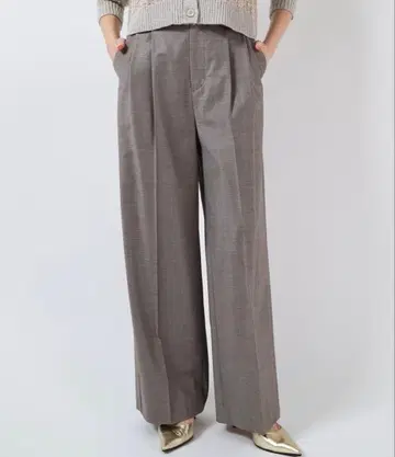 드로잉 넘버즈 센타 프레스 팬츠 모카