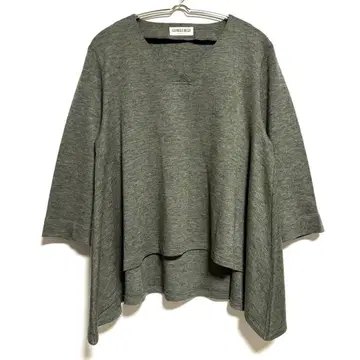 GEORGES RECH 그레이 긴팔 티셔츠 40 일본제 이토킨