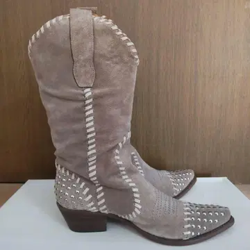 [미사용] 스웨이드 웨스턴 부츠