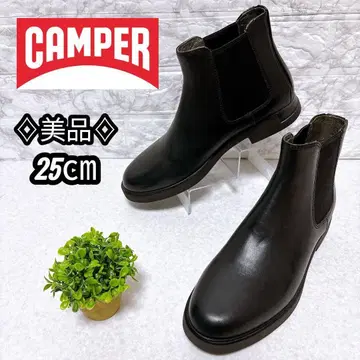 컨디션 최상 캠퍼 CAMPER IMAN 사이드 고어 앵클 부츠 25