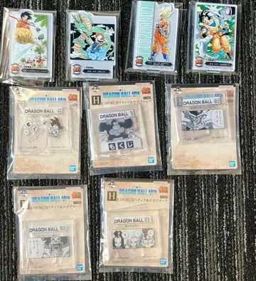 제일복권 드래곤볼 ACLLECT MOKUJI 9종 세트