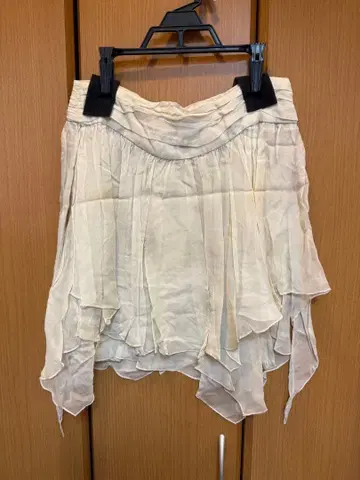 JILL STUART 실크 스커트 0 아이보리