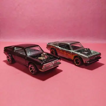 핫휠 바라쿠다 루스 2대 세트 더맥과 커스텀품