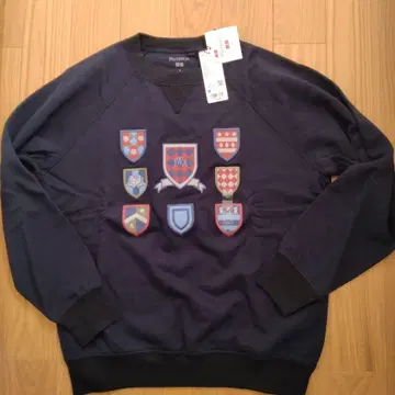 UNIQLO x J.W. ANDERSON 네이비 맨투맨 셔츠 M