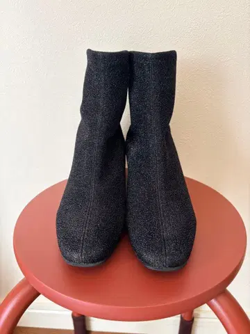 DIANA 부츠 블랙 라메 23.5cm