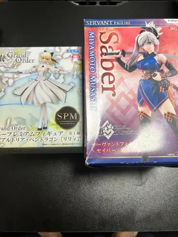 미개봉품 Fate/Grand Order 피규어 2체 세트