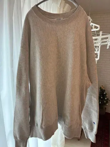 챔피온 리버스 위브 파랑 택 XL 사이즈 실버 그레이