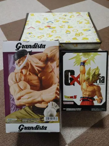 Grandista 에드워드 뉴게이트 & GX 손오공 피규어 세트