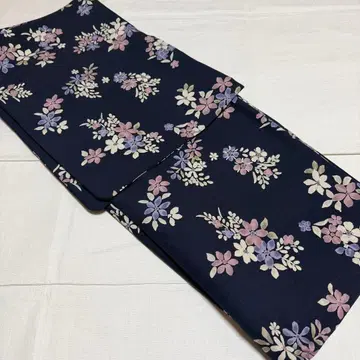 워셔블 기모노 코몬 꽃무늬 톨 사이즈