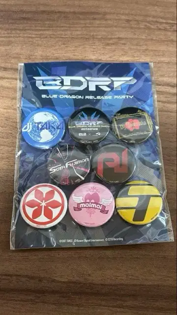 BDRP 캔뱃지 세트