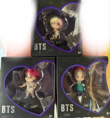 BTS 미니 인형 세트 V, Jung Kook, Jimin