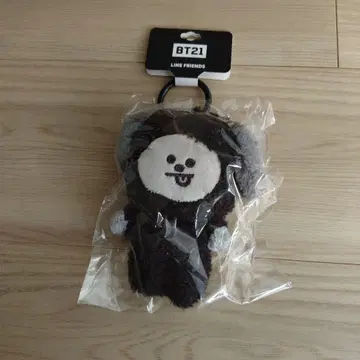 BT21 치미 봉제 인형 키링 모노톤