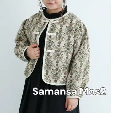 사만사 모스모스 고블랑 직조 자켓 베이지