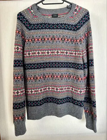 J.CREW 그레이 니트 스웨터