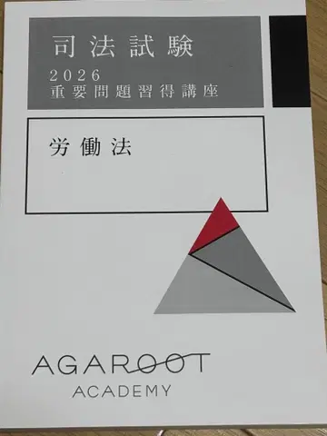 [ 최신 ] 아가루트 노동법 2026 중요 문제 습득 강좌