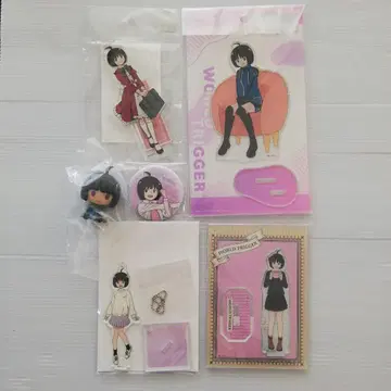 월드 트리거 아마토리 치카 아크릴 스탠드 세트