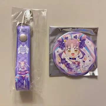 프리큐어 드림 스테이지 타월 홀더 캔뱃지 큐어 큥큥