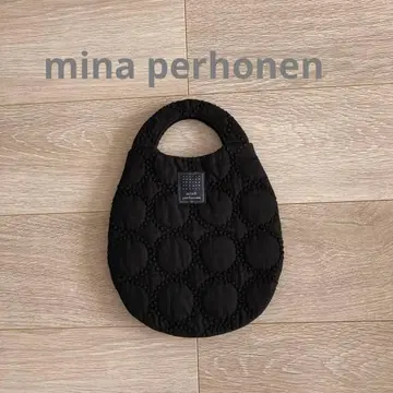 미나 페르호넨 핸드백 블랙